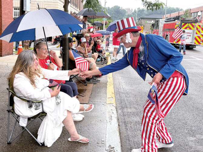 Fourth of July Parade Entertains